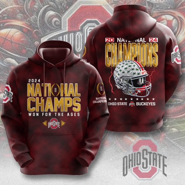 Ohio State Buckeyes Football 3D Apparel - MAITM 9717