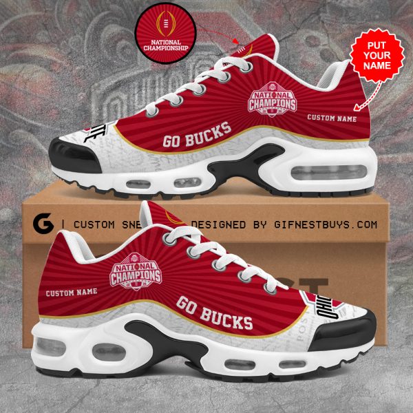 Personalized Ohio State Buckeyes Football Air Max Shoes - MAITM 9707