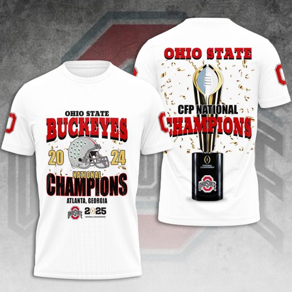 Ohio State Buckeyes Football 3D Apparel - HOATT 8109