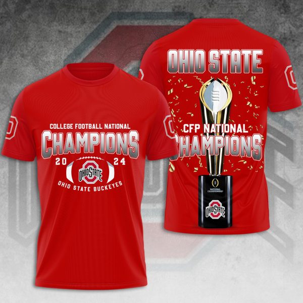 Ohio State Buckeyes Football 3D Apparel - HOATT 8100