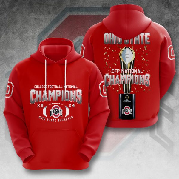 Ohio State Buckeyes Football 3D Apparel - HOATT 8100