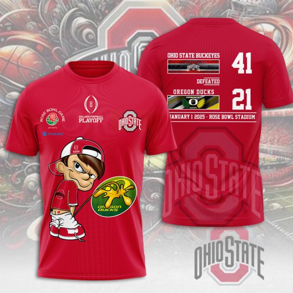 Ohio State Buckeyes Football 3D Apparel - MAITM 9455