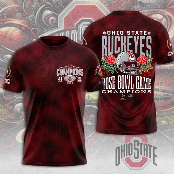 Ohio State Buckeyes Football 3D Apparel - MAITM 9487