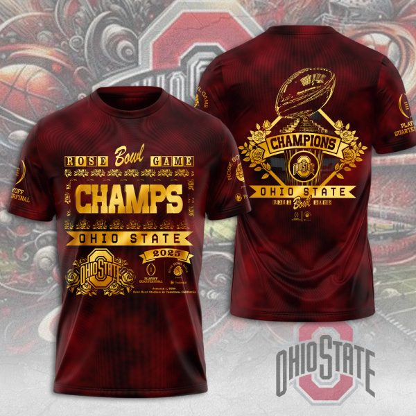 Ohio State Buckeyes Football 3D Apparel - MAITM 9503