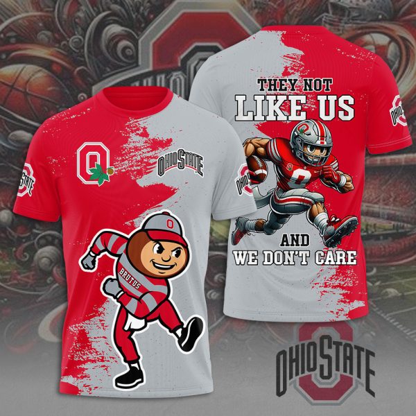 Ohio State Buckeyes Football 3D Apparel - MAITM 9658