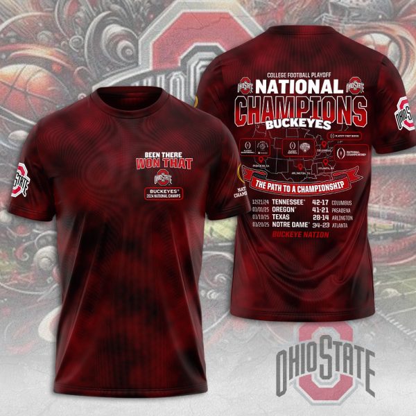 Ohio State Buckeyes Football 3D Apparel - MAITM 9678