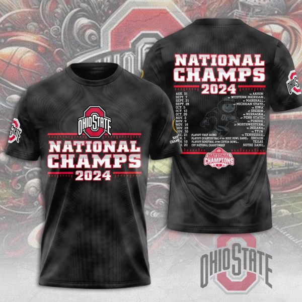 Ohio State Buckeyes Football 3D Apparel - MAITM 9682