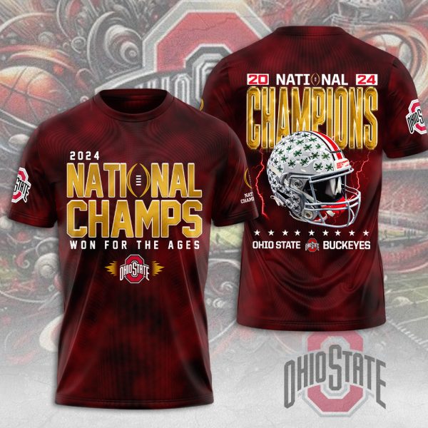 Ohio State Buckeyes Football 3D Apparel - MAITM 9717