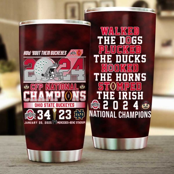 Ohio State Buckeyes Football Tumbler Cup - MAITM 9708