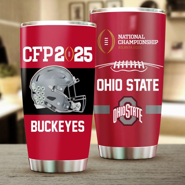 Ohio State Buckeyes Football Tumbler Cup - TANTN 10459