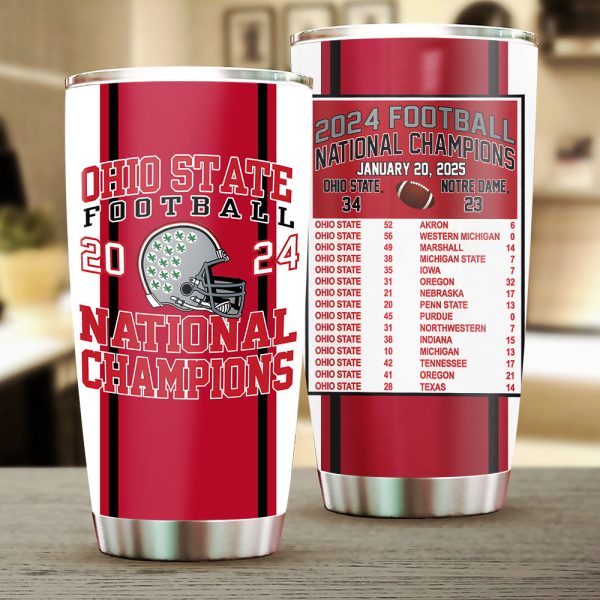 Ohio State Buckeyes Football Tumbler Cup - TANTN 10670