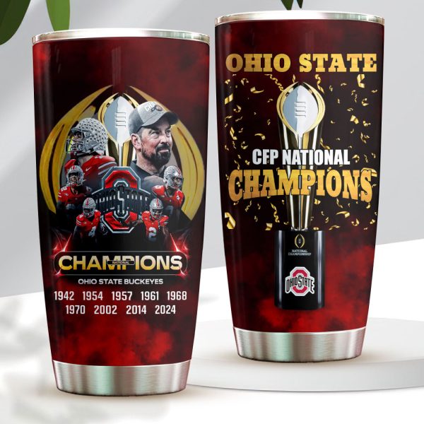 Ohio State Buckeyes Football Tumbler Cup - HOATT 8137