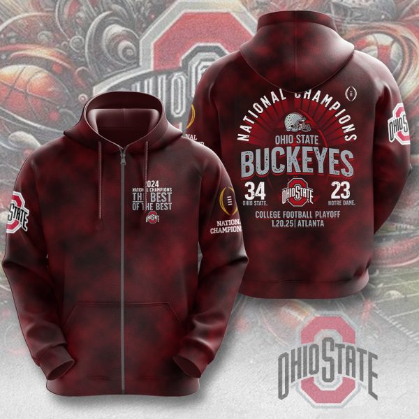 Ohio State Buckeyes Football 3D Apparel - MAITM 9694