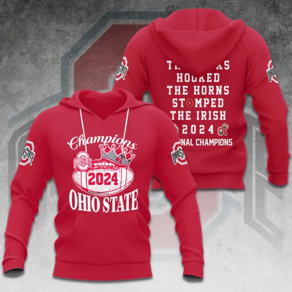 Ohio State Buckeyes Football 3D Apparel - HOATT 8163