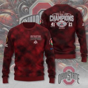 Ohio State Buckeyes Football 3D Apparel - MAITM 9424