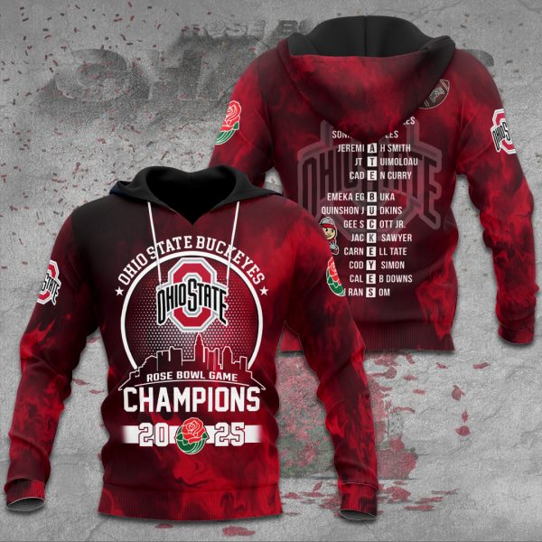 Ohio State Buckeyes Football 3D Apparel - TANTN 10260