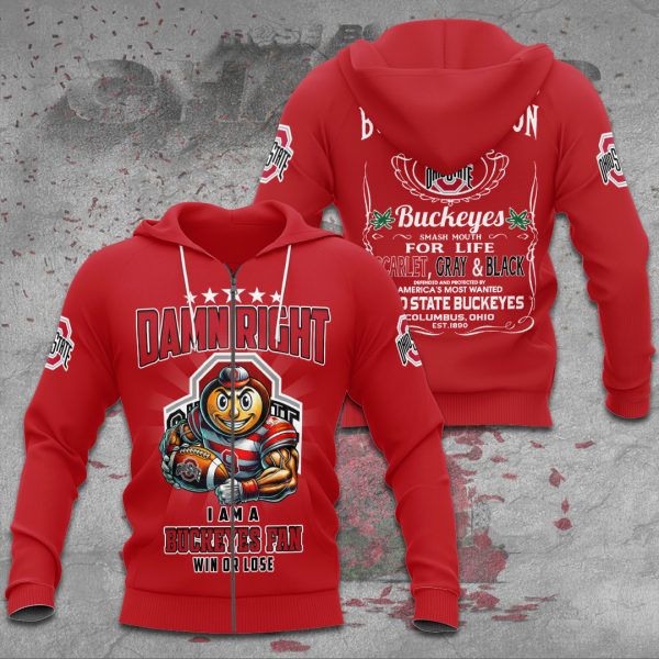 Ohio State Buckeyes Football 3D Apparel - TANTN 10345