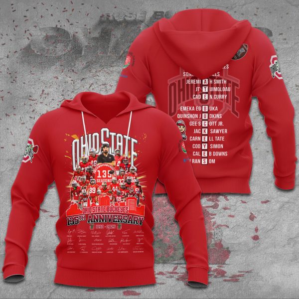 Ohio State Buckeyes Football 3D Apparel - TANTN 10348