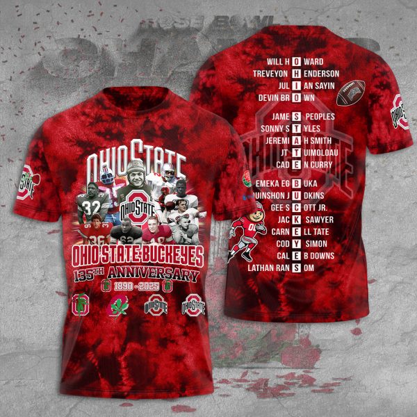 Ohio State Buckeyes Football 3D Apparel - TANTN 10349