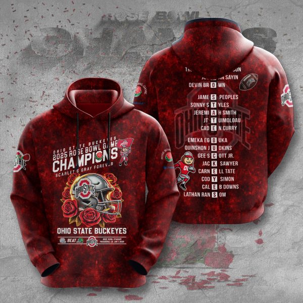 Ohio State Buckeyes Football 3D Apparel - TANTN 10351