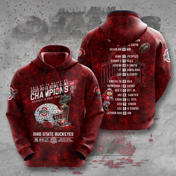 Ohio State Buckeyes Football 3D Apparel - TANTN 10352