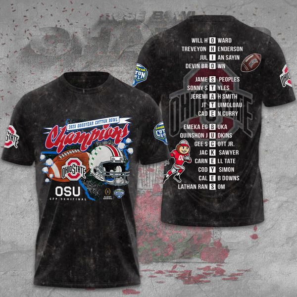 Ohio State Buckeyes Football 3D Apparel - TANTN 10460