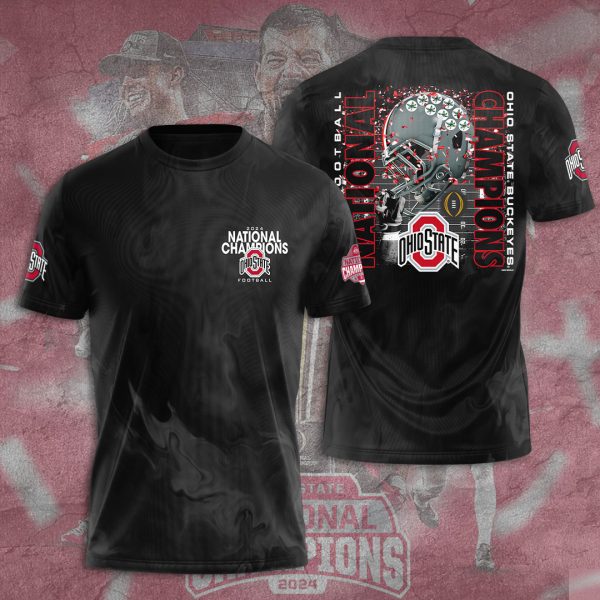 Ohio State Buckeyes Football 3D Apparel - TANTN 10647