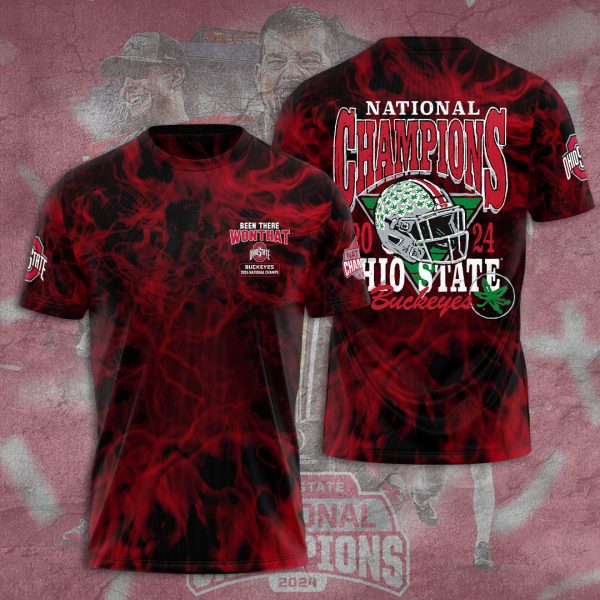 Ohio State Buckeyes Football 3D Apparel - TANTN 10672