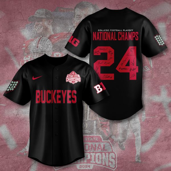 Ohio State Buckeyes Football Baseball Jersey - TANTN 10640