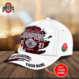 Personalized Ohio State Buckeyes Football Classic Cap - TANTN 10263