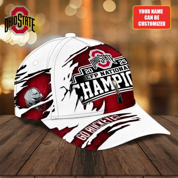 Personalized Ohio State Buckeyes Football Classic Cap - TANTN 10530