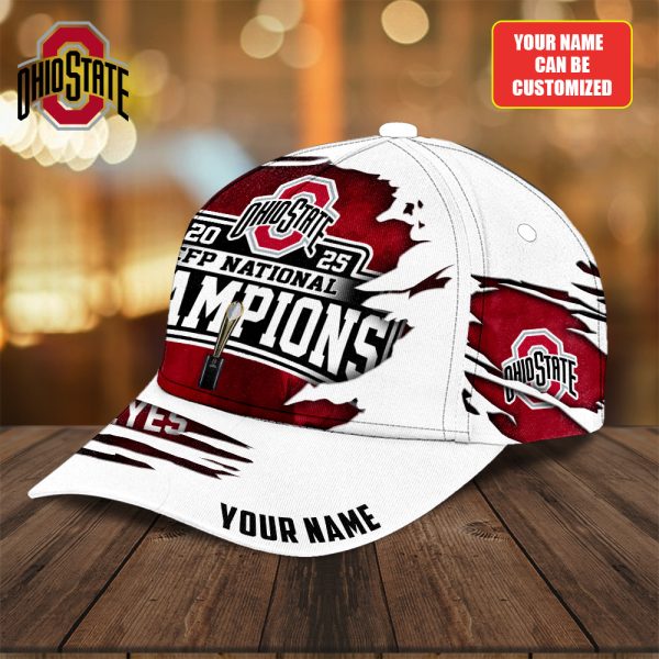 Personalized Ohio State Buckeyes Football Classic Cap - TANTN 10530