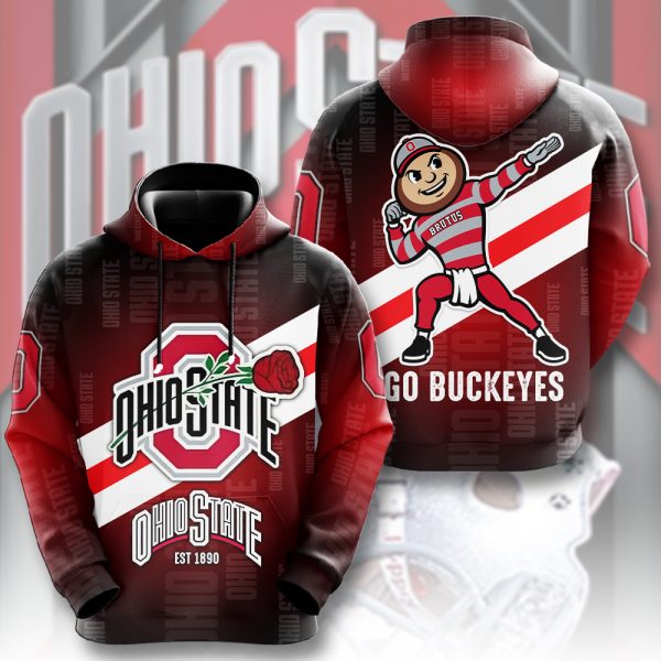 Ohio State Buckeyes Football 3D Apparel - HOATT 7807