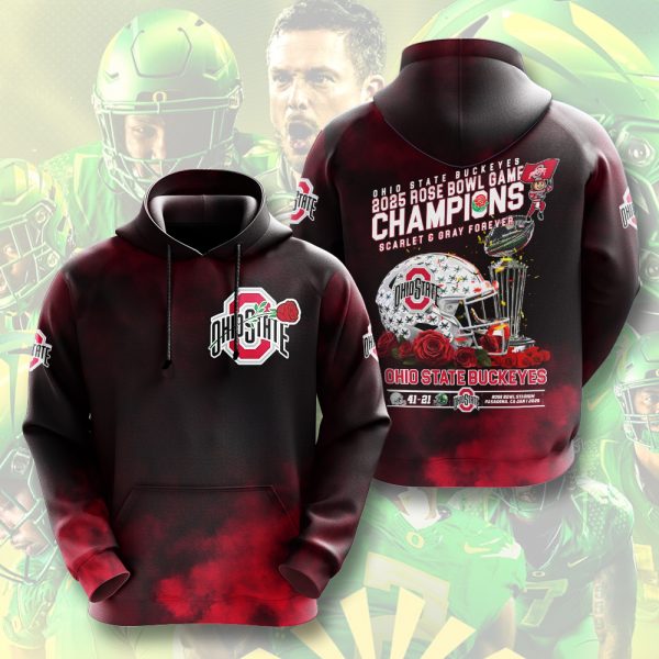 Ohio State Buckeyes Football 3D Apparel - HOATT 7884