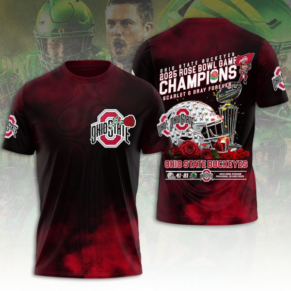 Ohio State Buckeyes Football 3D Apparel - HOATT 7884