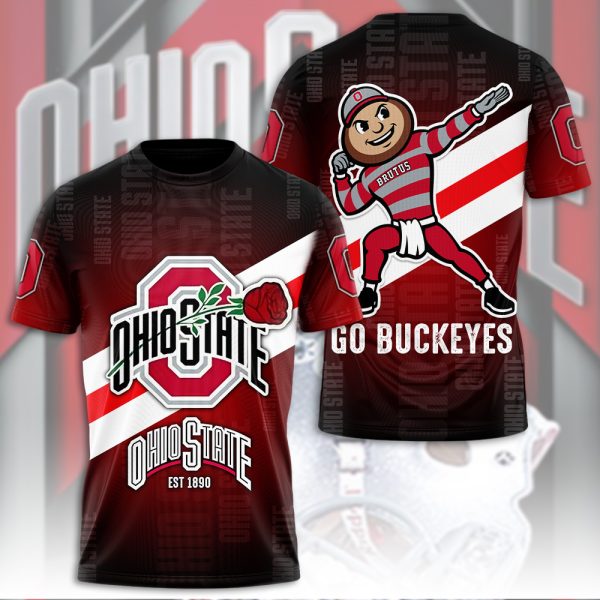 Ohio State Buckeyes Football 3D Apparel - HOATT 7807