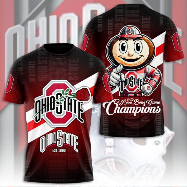 Ohio State Buckeyes Football 3D Apparel - HOATT 7809