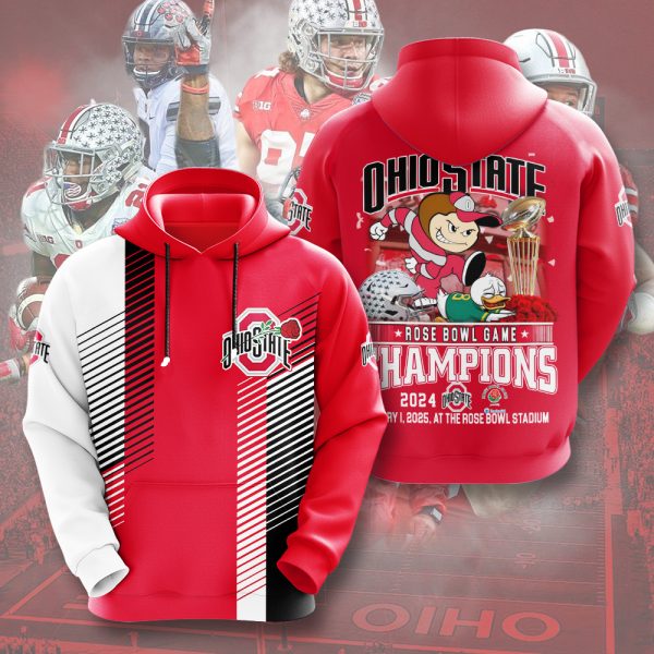 Ohio State Buckeyes Football 3D Apparel - HOATT 7858