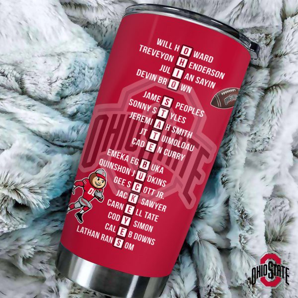 Ohio State Buckeyes Football Tumbler Cup - TANTN 10264