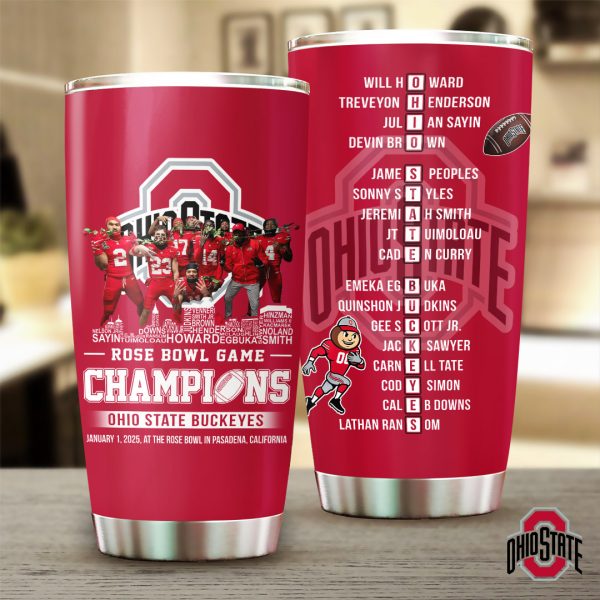 Ohio State Buckeyes Football Tumbler Cup - TANTN 10266