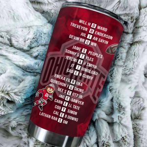 Ohio State Buckeyes Football Tumbler Cup - TANTN 10532