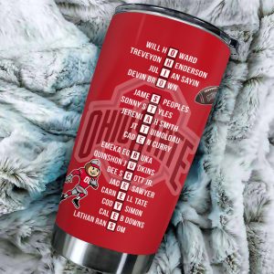 Ohio State Buckeyes Football Tumbler Cup - TANTN 10598