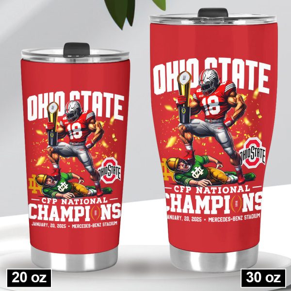 Ohio State Buckeyes Football Tumbler Cup - HOATT 8161