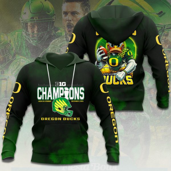 Oregon Ducks Football 3D Apparel - HOATT 7874