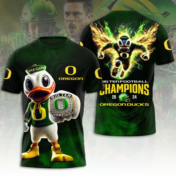 Oregon Ducks Football 3D Apparel - HOATT 7863