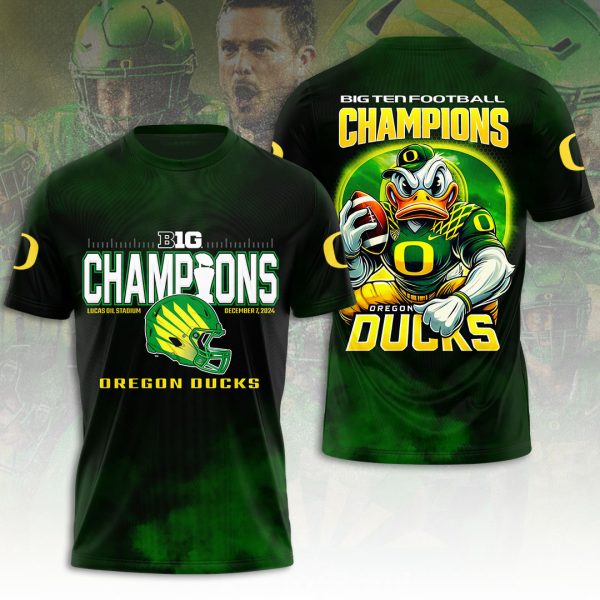 Oregon Ducks Football 3D Apparel - HOATT 7874