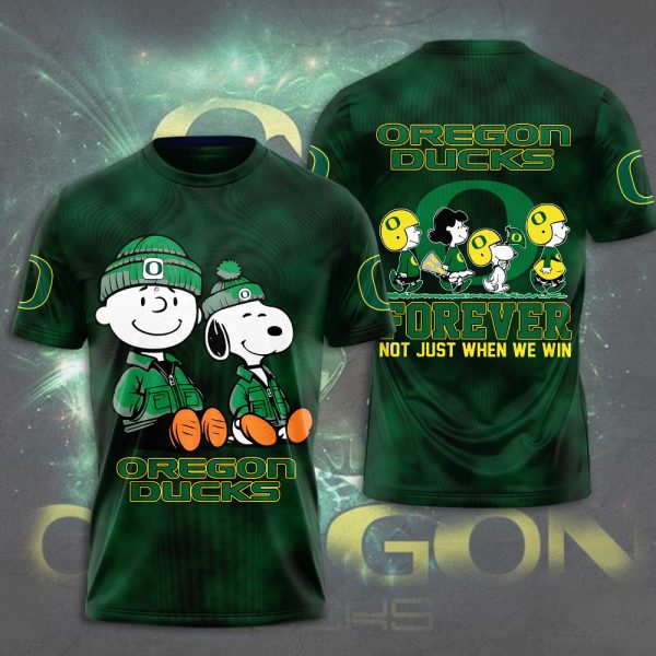 Peanuts x Oregon Ducks Football 3D Apparel - MAITM 9626