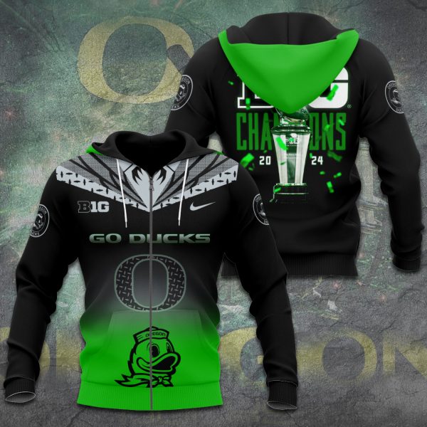 Oregon Ducks Football 3D Apparel - TANTN 10396