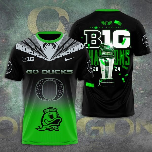 Oregon Ducks Football 3D Apparel - TANTN 10396