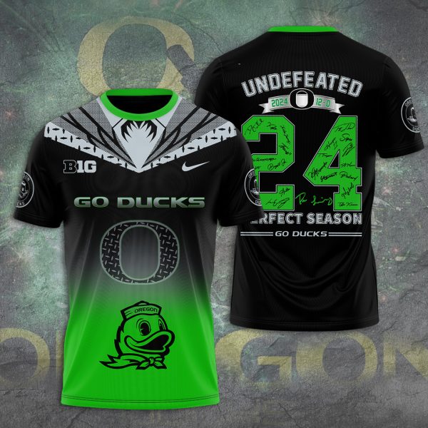 Oregon Ducks Football 3D Apparel - TANTN 10398